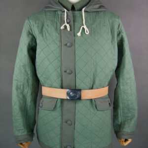 WWII German Luftwaffe LW Reversible Winter Quilted Parka Reed Green & White